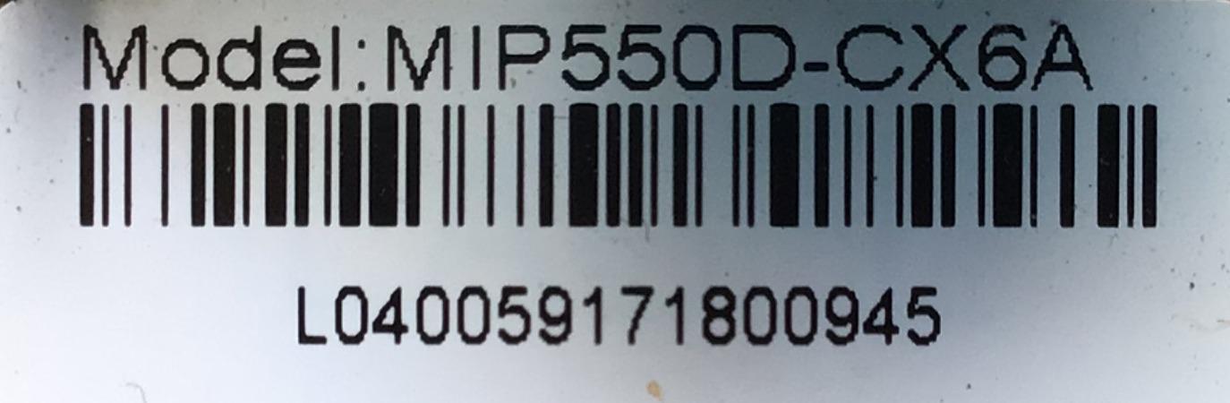 FUENTE PARA TV CONTINU-US / NUMERO DE PARTE MIP550D-CX6A / KB-5150 / L040059171800945 / PANEL V400HJ6-PE1 / MODELO CT-40T18 - Imagen 2